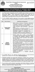 Karachi Water And Sewerage Corporation KW&SC Jobs 2026